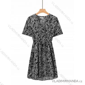 Šaty letné krátky rukáv dámske (S-XL) GLO-STORY GLO24WYQ-4453-2