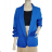 Sako elegantný dlhý rukáv dámske nadrozmer (one size S/M) TALIANSKA MÓDA IMWDD24008/DR -   fialová -   S/M/L