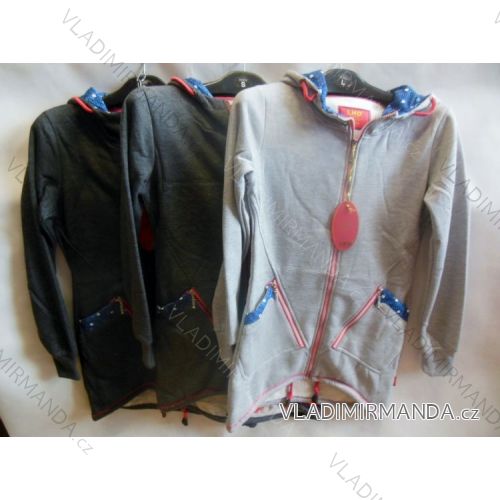 Mikina teplá dámska (s-2xl) LHD FASHION D206