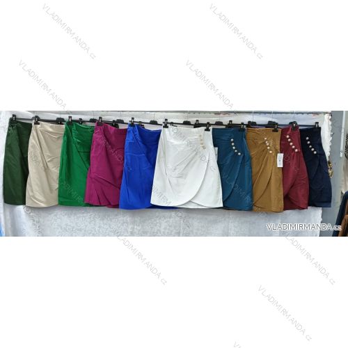 Sukňa krátka dámska nadrozmer (3XL/4XL ONE SIZE) TALIANSKA MÓDA IMWQ24033