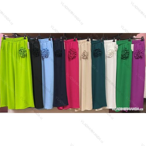 Nohavice dlhé dámske nadrozmer (3XL/4XL ONE SIZE) TALIANSKA MÓDA IMWQ24051
