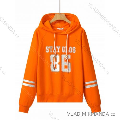Mikina s kapucňou dlhý rukáv dámska (XS-XL) GLO STORY GLO24WPU-4417-1