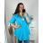 Košeľa dlhý rukáv dámska nadrozmer (XL/2XL ONE SIZE) TALIANSKA MÓDA IMWDD24002