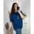 Tunika s príveskom dlhý rukáv dámska nadrozmer (3XL/4XL ONE SIZE) TALIANSKA MÓDA IMWQ24002