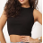Croptop bez rukávov dámsky (XS-XL) GLO-STORY GLO24WBX-B4435-1