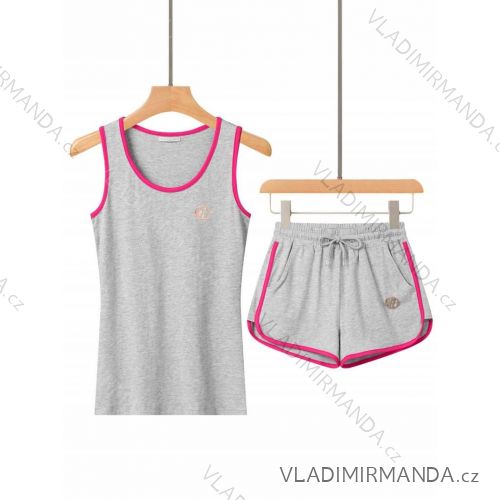 Súprava kraťasy a tričko bez rukávov dámska (S-XL) GLO-STORY GLO24WLT-3604