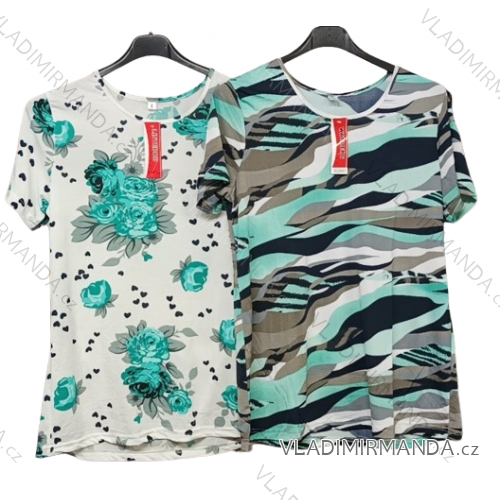 Tričko krátky rukáv dámske (L-4XL) DUNAUONE DUN242226