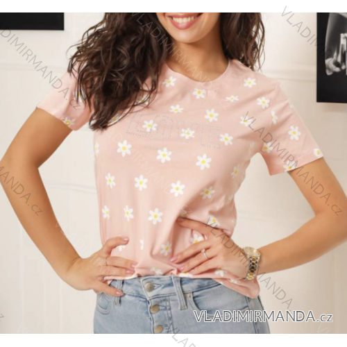 Tričko krátky rukáv dámske (S-XL) GLO-STORY GLO24WPO-3620
