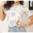 Tričko krátky rukáv dámske (S-XL) GLO-STORY GLO24WPO-3625