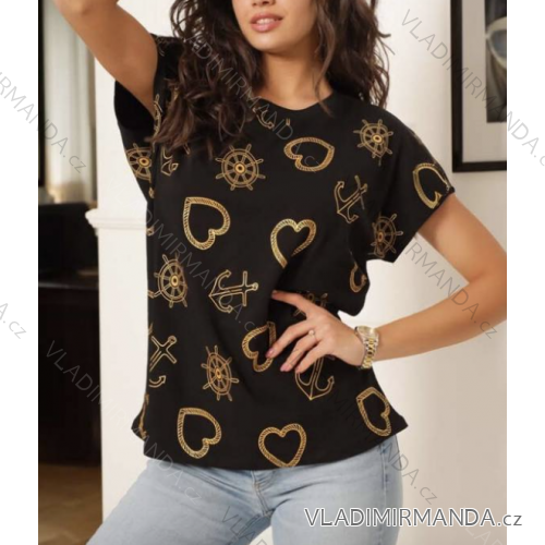 Tričko krátky rukáv dámske (S-XL) GLO-STORY GLO24WPO-3626