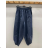 Nohavice riflové dlhé dámske (S/M ONE SIZE) TALIANSKA MÓDA IMPDY24SY33211