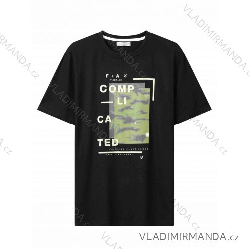 Tričko krátky rukáv pánske (M-2XL) GLO-STORY GLO24MPO-3489