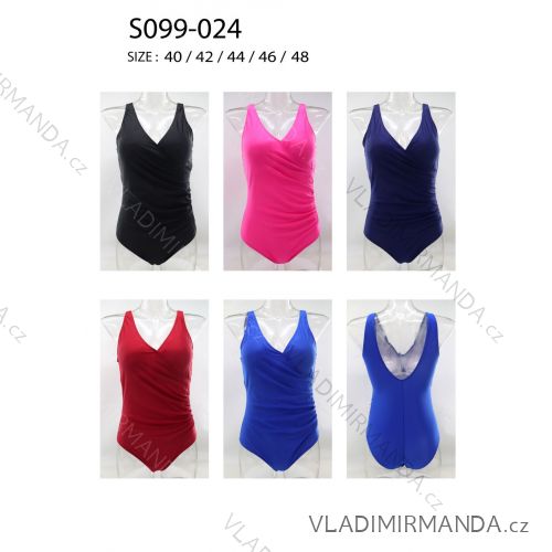 Plavky jednodielne dámske nadrozmerné (40-48) MODERA S099-024