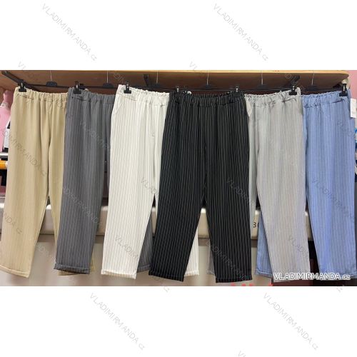 Nohavice dlhé dámske nadrozmer (3XL/4XL ONE SIZE) TALIANSKA MÓDA IMWQ24080