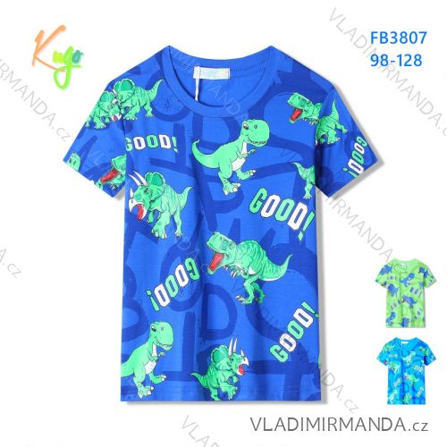 Tričko krátky rukáv detské chlapčenské (98-128) KUGO FB3807