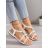 Sandále dámske (36-41) SSHOES OBUV OBSS24BG149