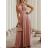 Šaty dlhé letné variabilné zaväzovanie dámske (S/M/L ONE SIZE) TALIANSKA MÓDA IMWAE24VERONA
