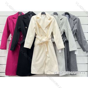 Kabát dlhý rukáv dámsky (S/M ONE SIZE) TALIANSKA MÓDA IMWCP24125
