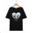 Tričko krátky rukáv dámske nadrozmer (2XL-5XL) GLO-STORY GLO24WPO-4558