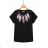 Tričko krátky rukáv dámske nadrozmer (2XL-5XL) GLO-STORY GLO24WPO-4576