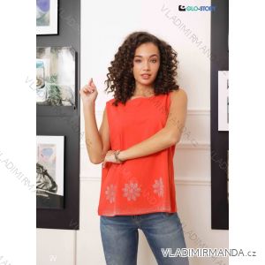 Tričko bez rukáv dámske (S-XL) GLO-STORY GLO24WBX-4518