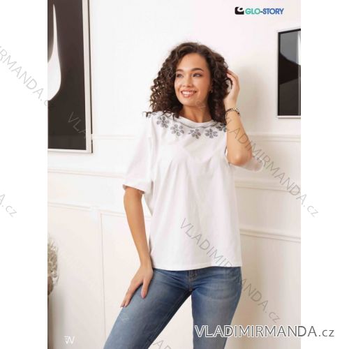 Tričko krátky rukáv dámske (S-XL) GLO-STORY GLO24WPO-4529