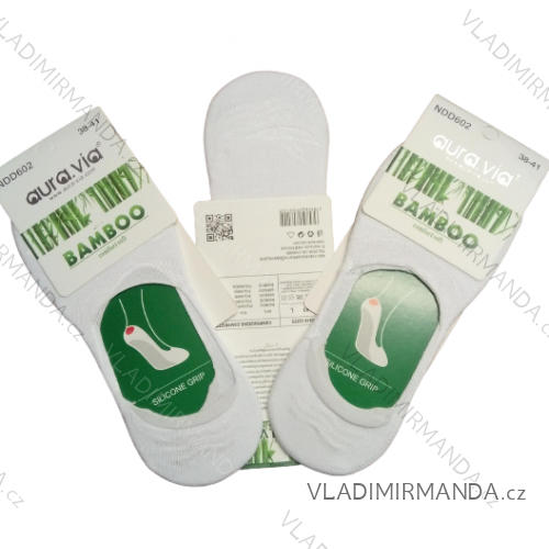 Ponožky slabé podkotníkové dámske (35-41) AURA. VIA AURA22NDD603 biela 38-41