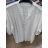 Tunika krátky rukáv dámska nadrozmer (L/XL ONE SIZE) TALIANSKA MODA IM324061
