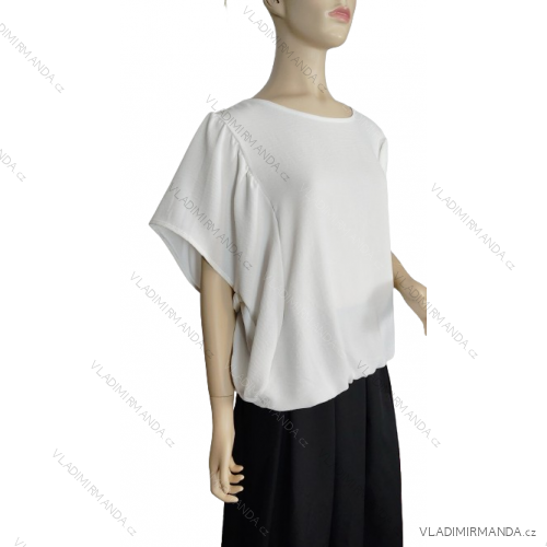 Tunika 3/4 dlhý rukáv dámska nadrozmer (L/XL ONE SIZE) TALIANSKA MODA IM724009