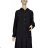 Košeľa elegantní dlhý rukáv dámska (M/L ONE SIZE) TALIANSKA MODA IM724004/DUR -   čierna
 -   M / L