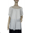 Tunika krátky rukáv dámska nadrozmer (L/XL ONE SIZE) TALIANSKA MODA IM324281718/DU -   biela -   L/XL