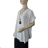 Tunika prodloužená krátky rukáv dámska nadrozmer (XL/2XL/3XL ONE SIZE) TALIANSKA MODA IM324GINA