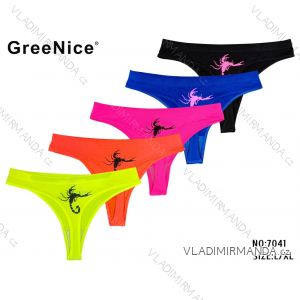 Nohavičky tangá dámske nadrozmer (L/XL) GREENICE GREE247041a