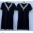 Šaty letné krátky rukáv dámske (S/M ONE SIZE) TALIANSKA MÓDA IMD24057