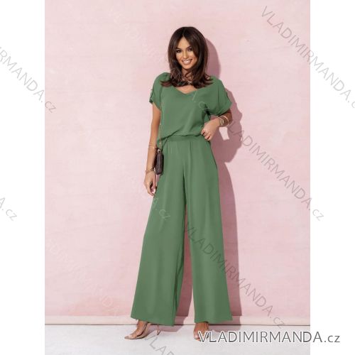 Súprava letná oversize tunika a nohavice dámska (S/M/L ONE SIZE) TALIANSKA MÓDA IMD24053