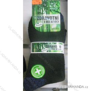 Ponožky teplé dámske zdravotné thermo bambusové (35-42) AMZF PB496-1
