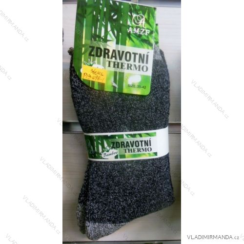 Ponožky teplé dámske zdravotné thermo bambusové (35-42) AMZF PB498