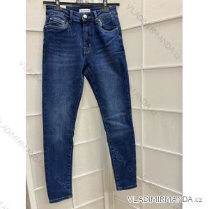 Rifle jeans PUSH-UP dlhé dámske (29-36) M.SARA MSR24MS3802-2