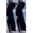 Šaty dlhé elegantné bez rukávov dámske (S/M ONE SIZE) TALIANSKA MÓDA IMWGS241026/DUR - ružová staroružová - S/M