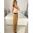 Nohavice dlhé oversize elegantné s opaskom dámske (S/M/L ONE SIZE) TALIANSKA MODA IM3244008/DU -   čierna
 -   M / L