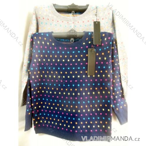 Sveter dlhý dámsky (l-xl) EBELIEVE S-4538