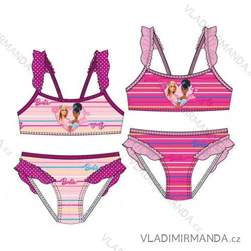 Plavky dvojdielne barbie detské dievčenské (3-8 rokov) SETINO EX1968