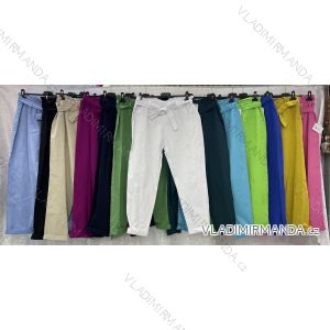 Nohavice dlhé dámske nadrozmer (3XL/4XL ONE SIZE) TALIANSKA MÓDA IMWQ24150