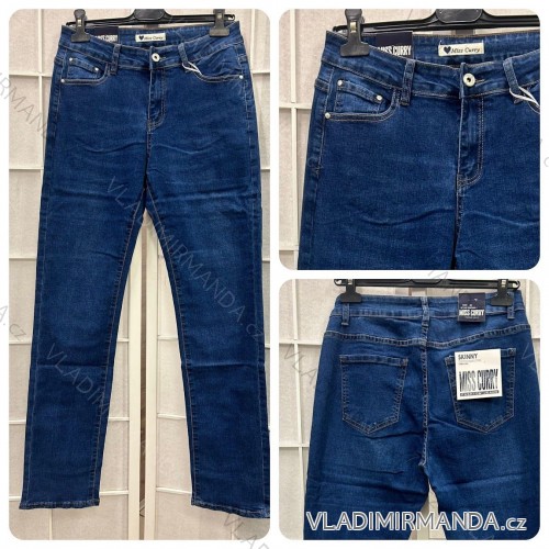 Rifle jeans dlhé dámske (30-38) MISS CURRY MA124MD7035-1 modrá 35