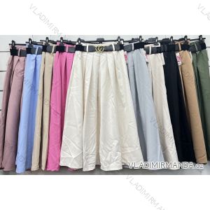 Nohavice dlhé elegantné oversize dámske (S/M/L ONE SIZE) TALIANSKA MÓDA IMWCP24163