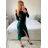 Šaty dlhé dlhý rukáv dámska (S/M ONE SIZE) TALIANSKA MÓDA IMM23M2103