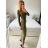Šaty dlouhé dlouhý rukáv dámská (S/M ONE SIZE) ITALSKÁ MÓDA IMM23M29999/DU -   béžová -   S / M