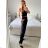 Nohavice dlhé elegantné dámske (S-XL) TALIANSKA MÓDA IMWAA24057