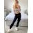 Nohavice dlhé dámske (S/M/L ONE SIZE) TALIANSKA MODA IM424300/DU -   šedá -   M / L