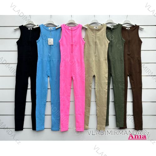 Overal dlhý bez rukávu dámsky (S/M/L ONE SIZE) TALIANSKA MÓDA IMWCN24016